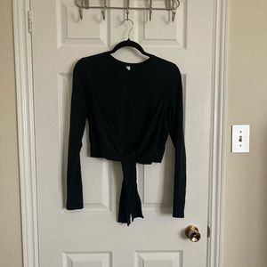 Lulu lemon tie wrap long sleeve Size 6